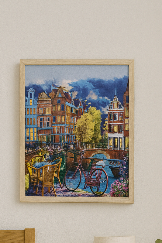 Kit complet - Peinture à numéro - Amsterdam