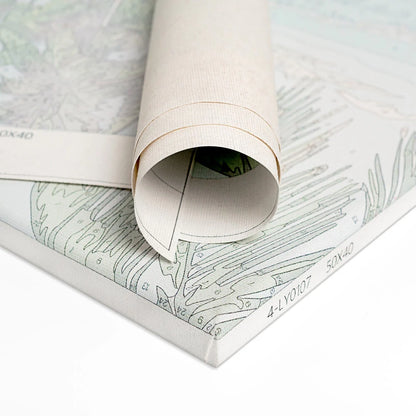 Kit complet - Peinture à numéro - Village coloré